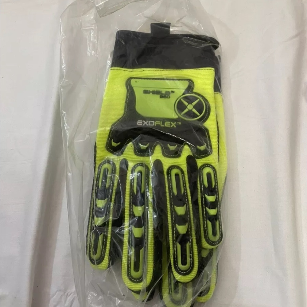 Exoflex Shield 360 Mult Purpose Heavy Duty Work Gloves Sz XL New 18.00